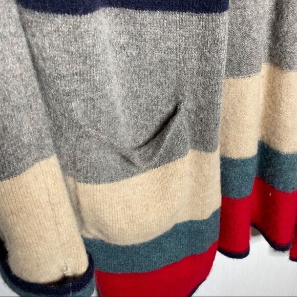 Monsoon Multicolor Striped Lambswool Sweater Cardigan - Picture 3 of 9